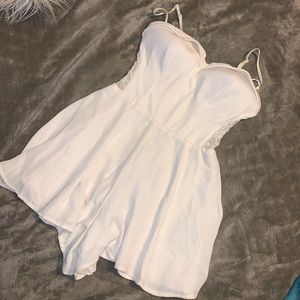 White GUESS Romper